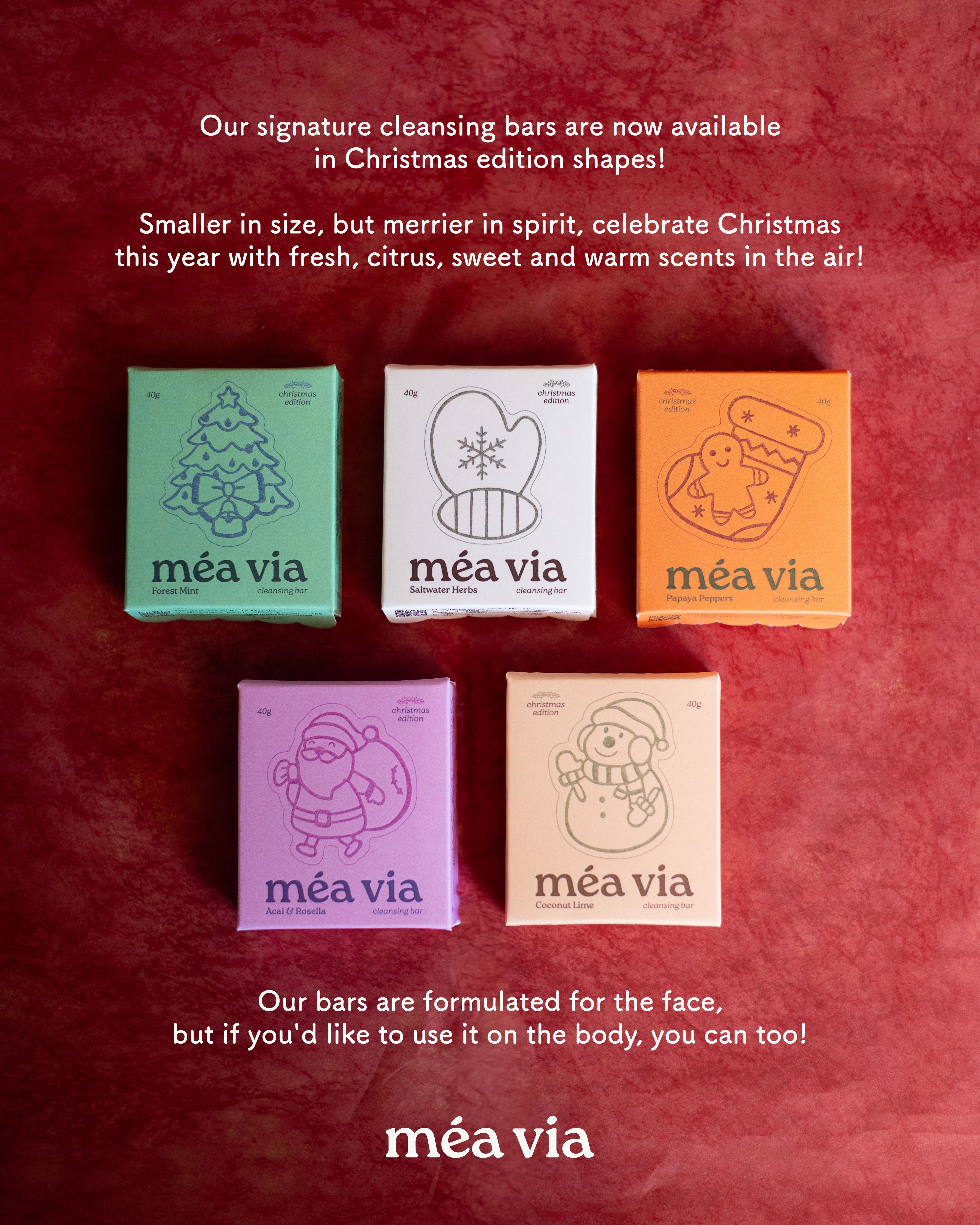 Christmas 2025 Edition Cleansing Bars