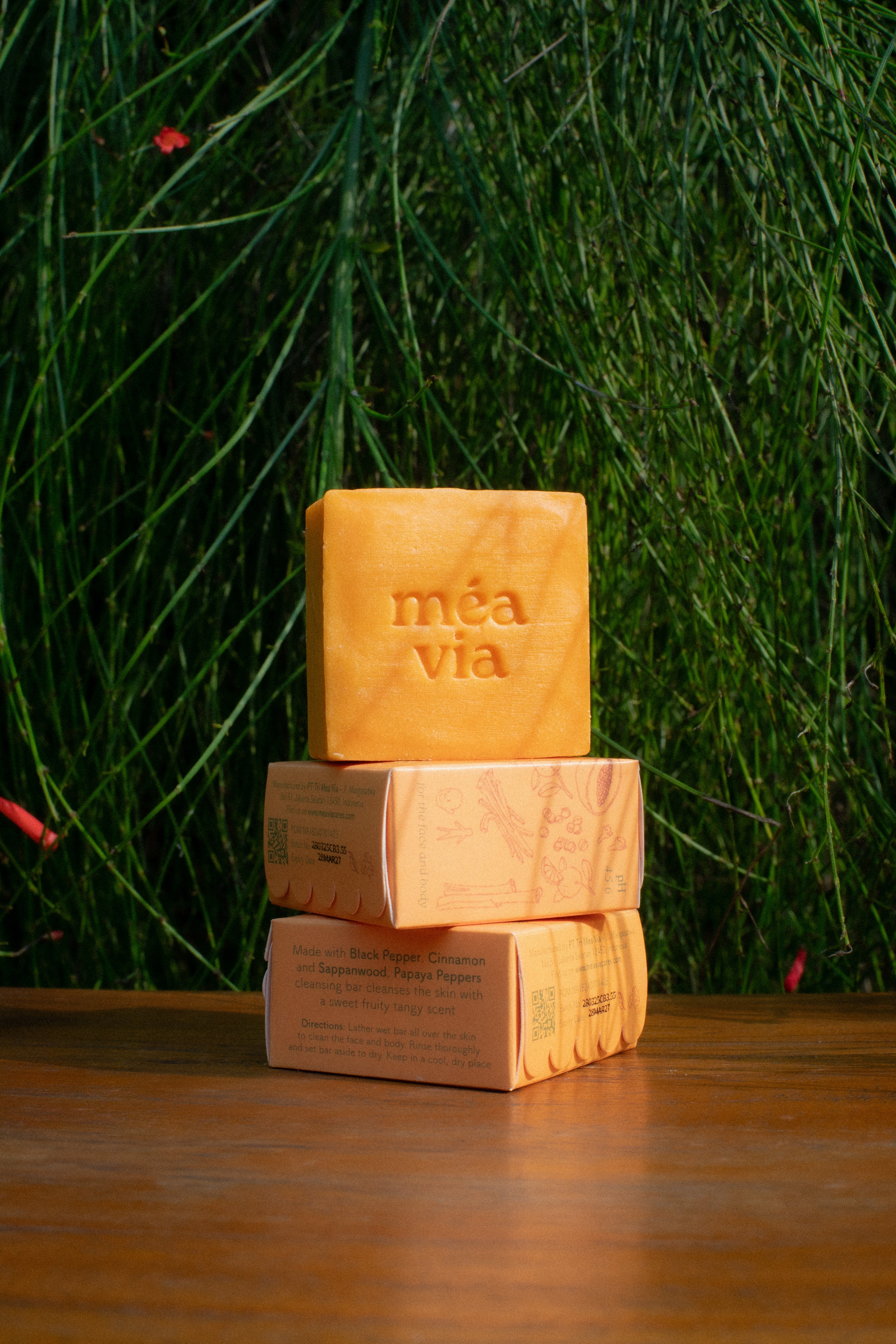 Papaya Peppers Cleansing Bar