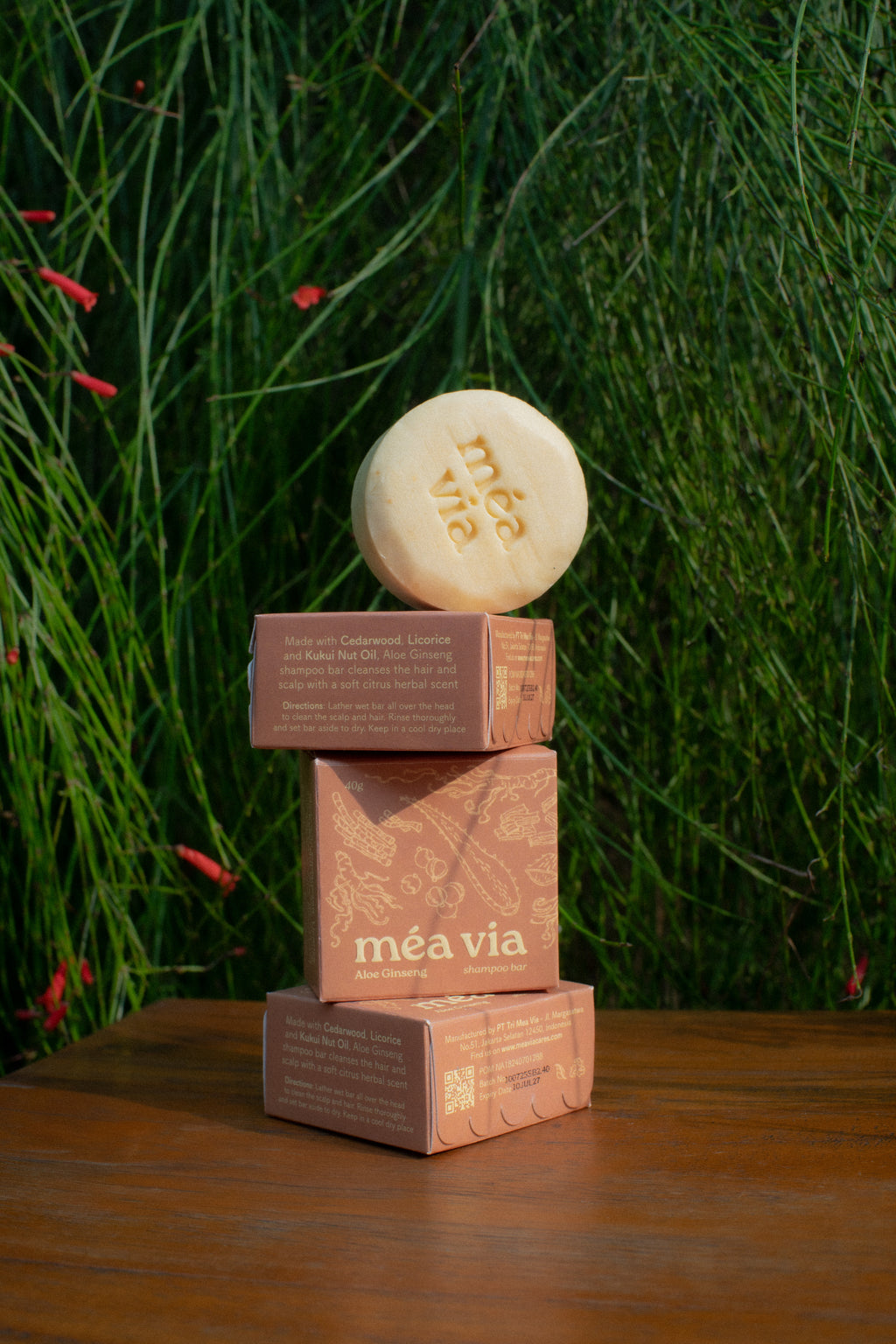 Aloe Ginseng Shampoo Bar